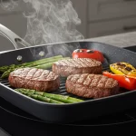 clad aluminum grill pans