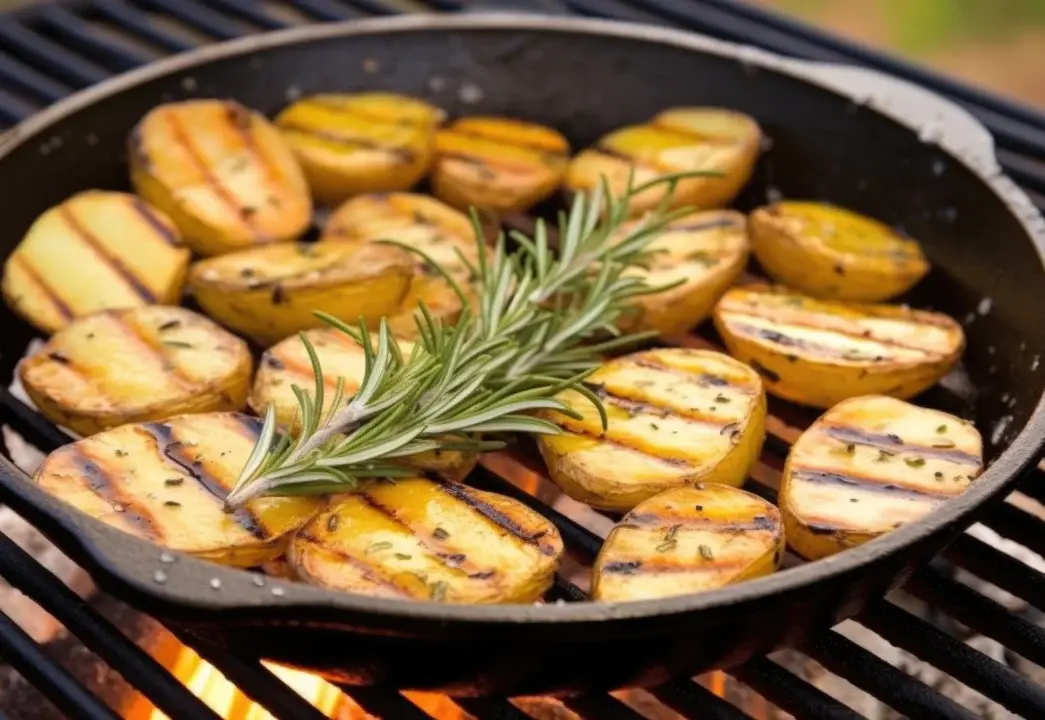 Grill Pan Sweet Potatoes