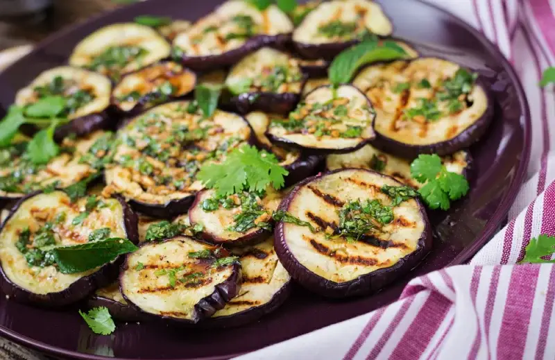 grilled eggplant